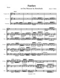 Fanfare on One Measure by Buxtehude