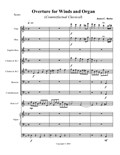 Overture for Winds and Organ