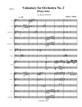 Voluntary for Orchestra No.2 (Piano Solo)